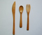 Bamboo Knife & Fork & Spoon