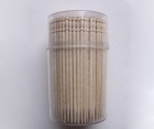 Wooden & Bamboo Toothpicks with 200PCS/Transparent Bottle