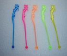 Woman Shaped Plastic Stirrer