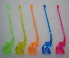 Elephant Shaped Plastic Stirrer