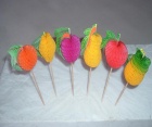 Fruits Wooden Cocktail Pick