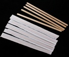 Individual Paper Wrapped Wooden Coffee Stirrer