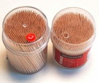 Wooden & Bamboo Toothpicks with 500PCS/Bottle