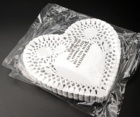 Heart White Paper Doily